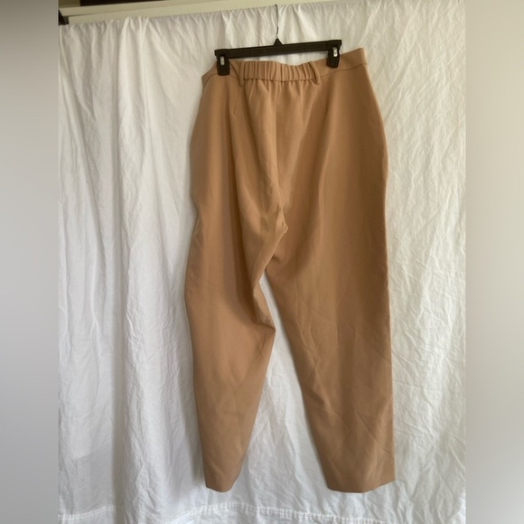 The Drop Women's Abby Flat Front Pant, Praline Size XL NEW - Picture 8 of 15